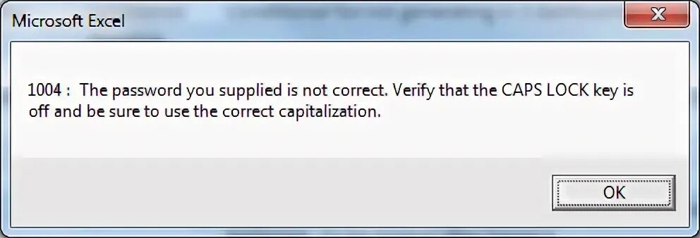 Error number