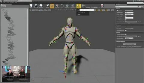 Unreal физика