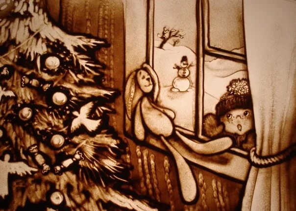 Рисование песком новогодняя елочка. Песочный новый год. Песочное шоу новый год. Песочный новый год. Песочное шоу новый год.