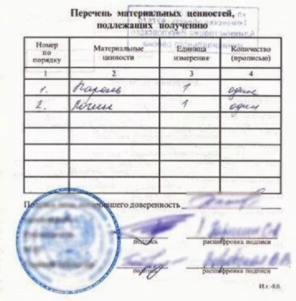 Пропуск на материальные ценности