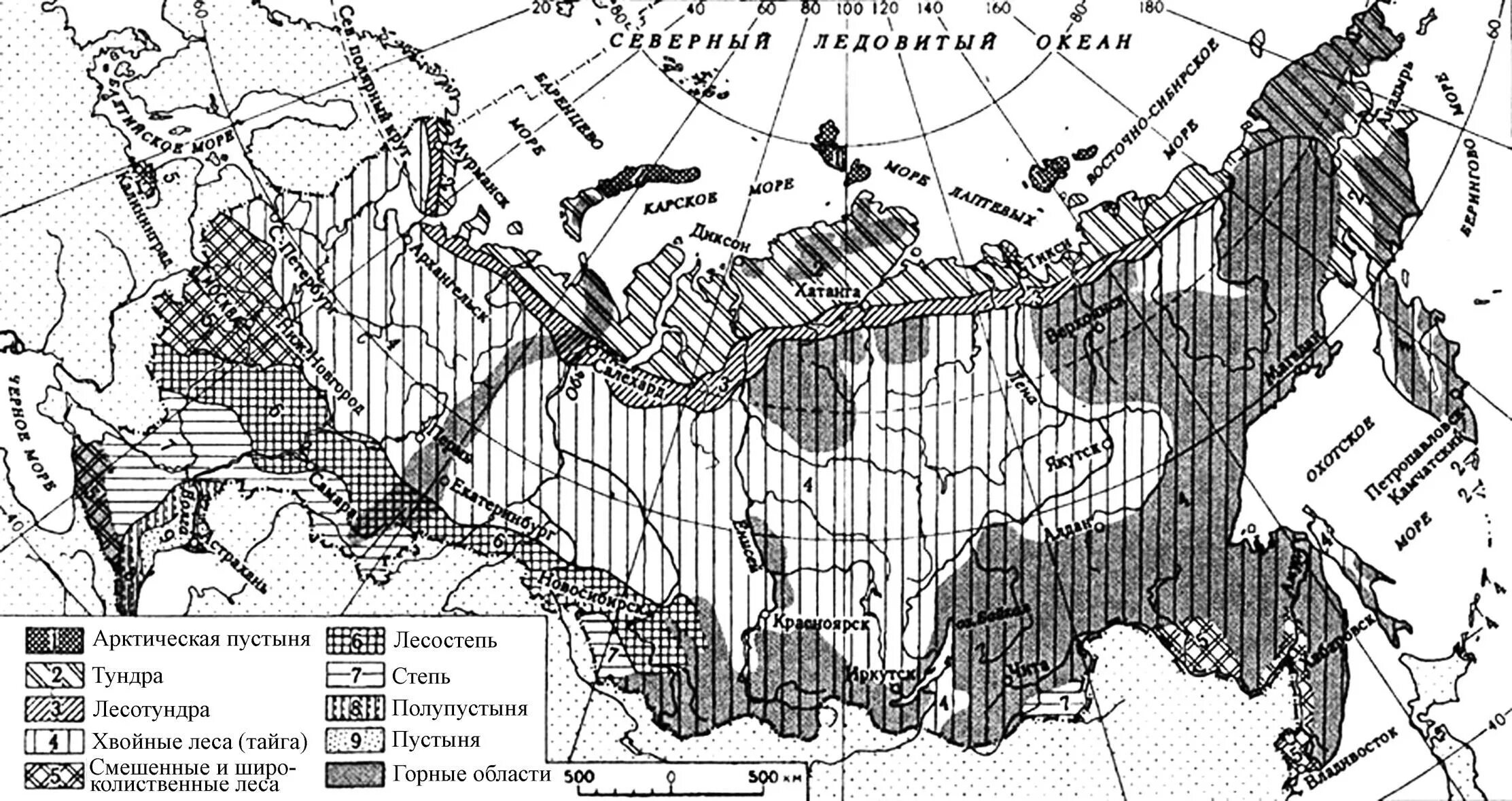 Подготовка к впр природные зоны. Карта России черно белая природные зоны. Контурная карта природных зон России 4 кл. Карта природных зон России 4 класс черно белая подписанная. Природные зоны России 4 класс окружающий мир черно белая карта.