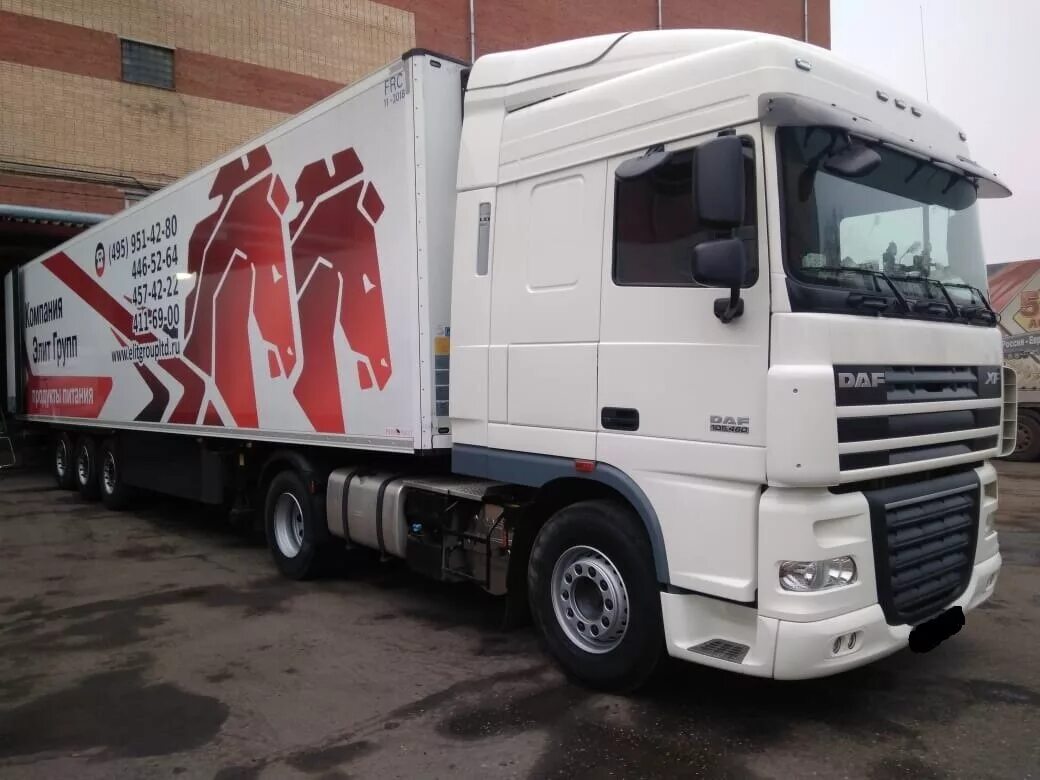 Авто ру рефрижераторы. DAF XF 105 рефрижератор. DAF XF 105 белый. Белый Даф 105 с рефрижератором. DAF XF 106 полуприцеп рефрижератор.