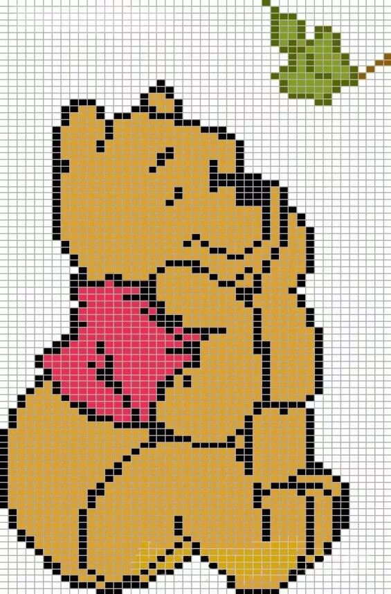 Крючок техника с2с схемы. Вышивка крестом схемы Винни пух. Вышивка крестиком схема Винни пуха. Схема для вышивания крестиком Винни пух. Вышивание крестиком Винни пух.