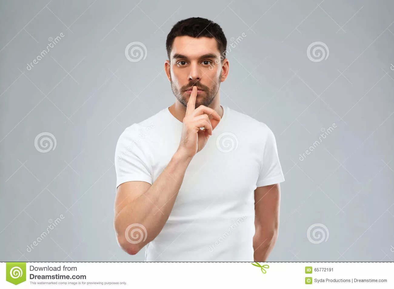 Use silence gestures and posture