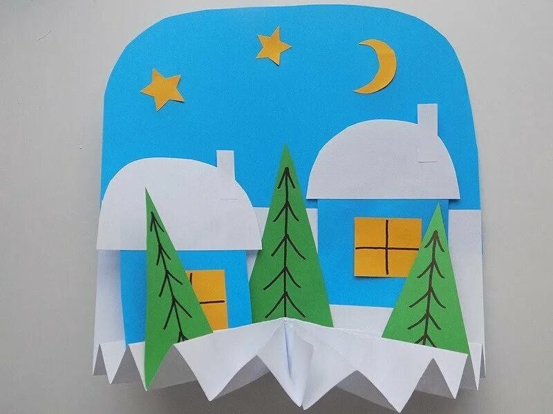 Аппликация зимнее дерево. Зима в лесу аппликация обрывная аппликация. Аппликация из бумаги зимняя тема. Аппликация зимний пейзаж. Зимние аппликации для малышей.