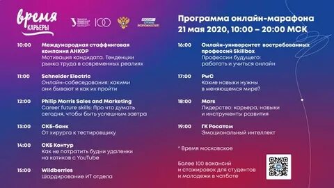 Время карьеры