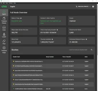 Node warnings