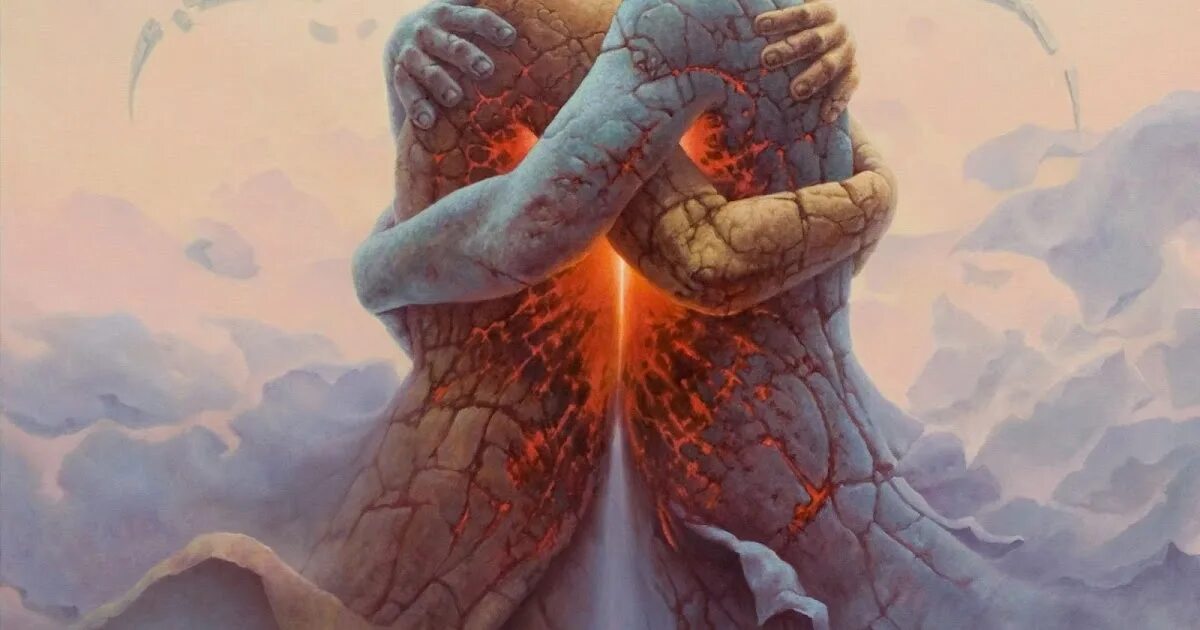 Подарил родную душу. Художник Tomasz Alen Kopera (1976 г.р.). Художник Фрейдун Рассули.