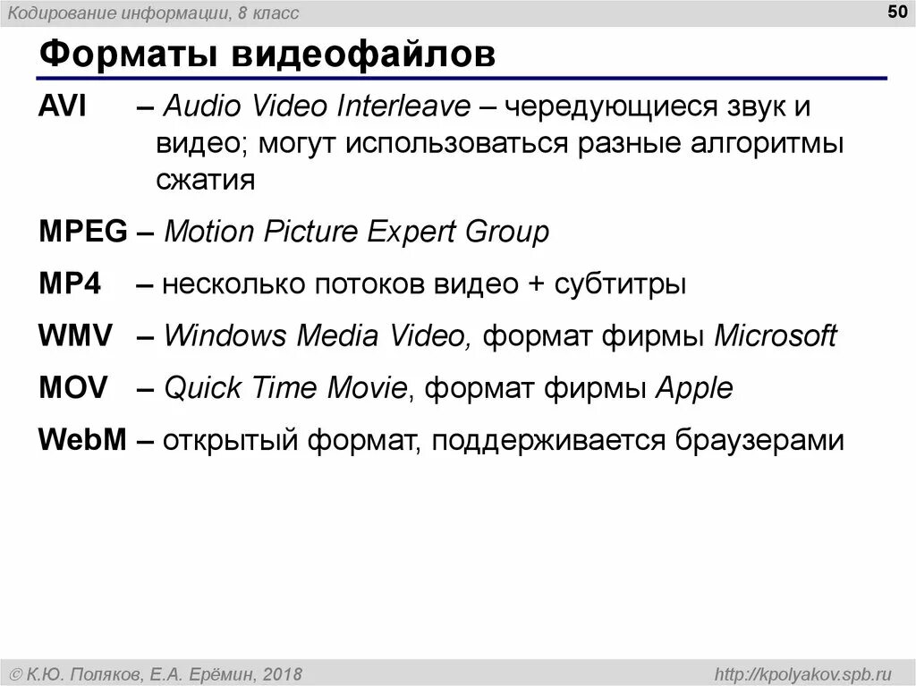 Видеоформат. Форматы видеофайлов. Расширения видеофайлов. Самые распространенные Форматы видеофайлов. Форматы сжатия видеофайлов.