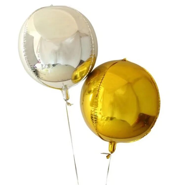 Шар хром 18 дюймов цвет золото. Воздушный шарик. Золотой шарик. Золотистые шарики.