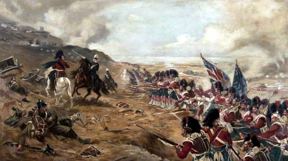 Решающее сражение состоялось 27 августа 1854 г. Битва на реке альме 1854.