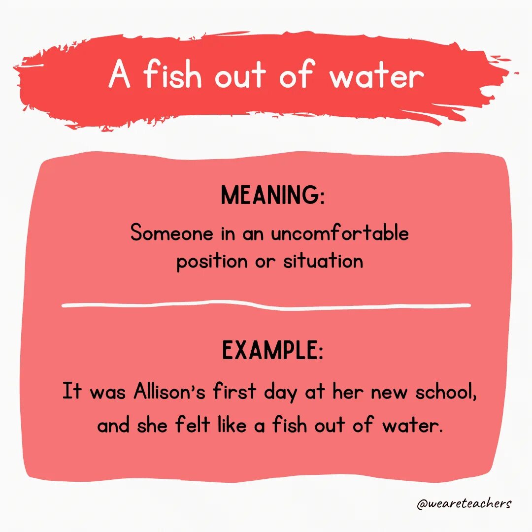 Like a fish out of. Idiom of the Day. Подкасты an idiom a Day. Fish out of Water idiom. Fish out of Water идиома.