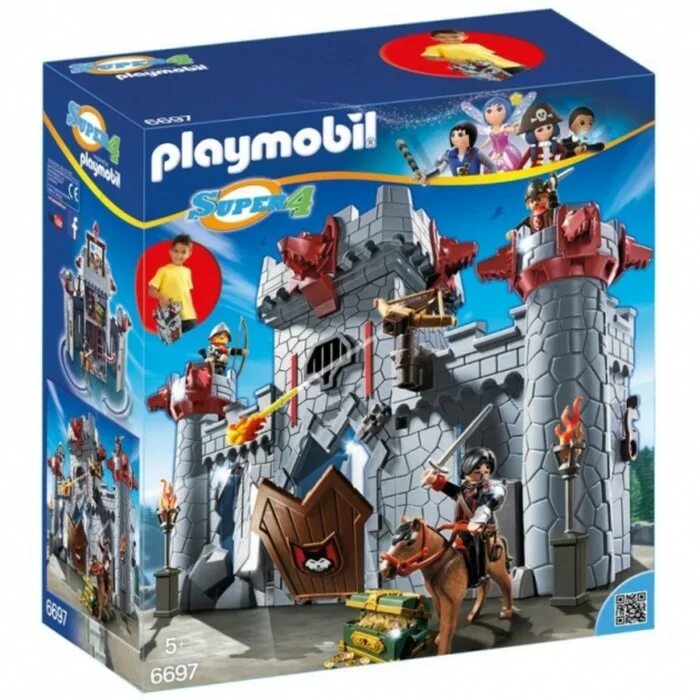 Черный замок купить. Playmobil черный замок барона. Конструктор Playmobil супер4 черный Барон. Плеймобил конструктор замок рыцаря. Плеймобил замок рыцарей.