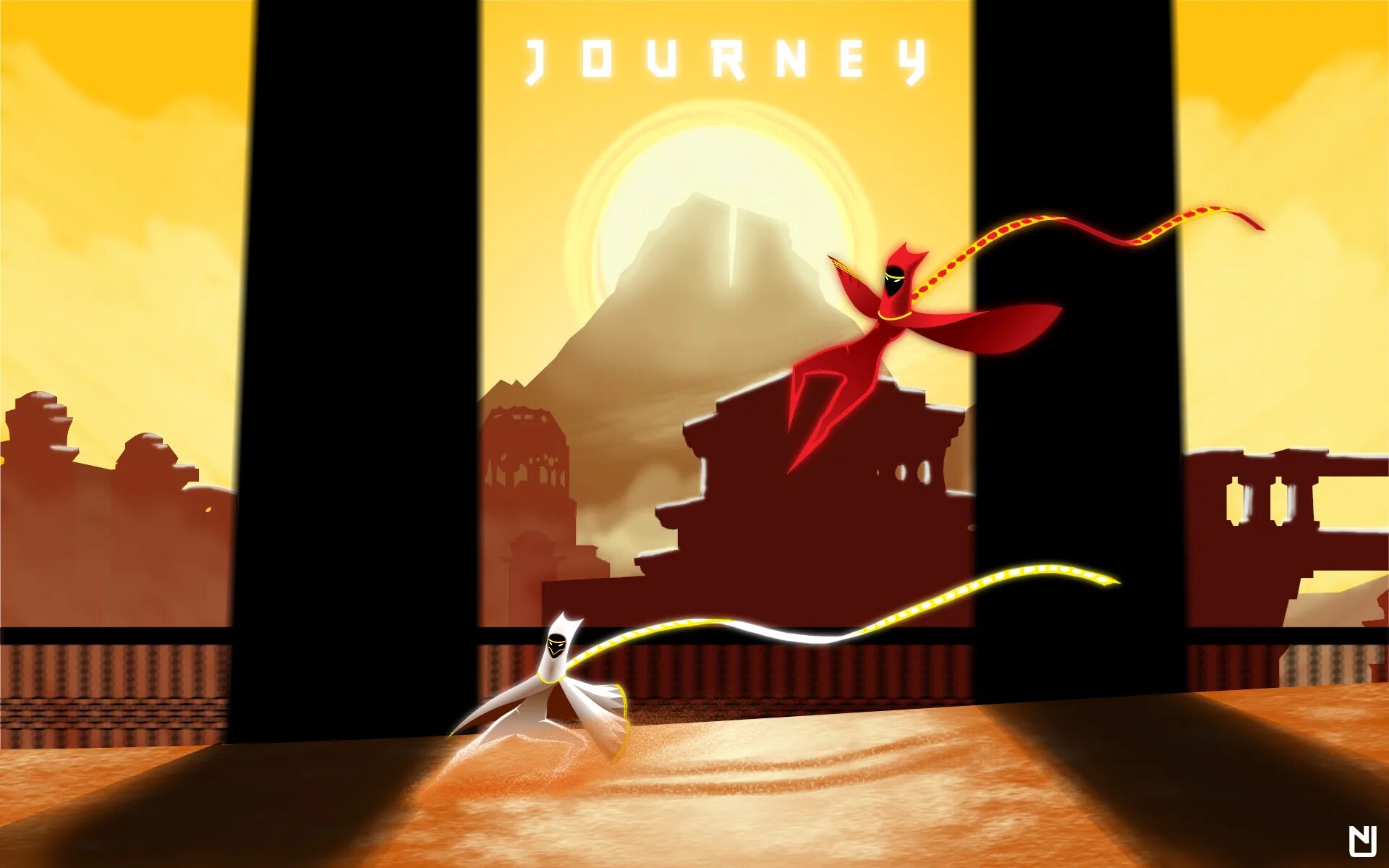 Tales journey. Journey игра. Journey сюжет. Journey картинка. Journey игра сюжет.