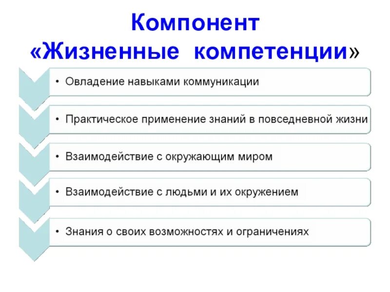 Жизненные компетентности