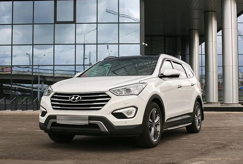 Hyundai Grand Santa Fe. Хендай Гранд Санта Фе 2017. Хендай Санта Фе 2017 белый. Гранд Санта Фе 2014.