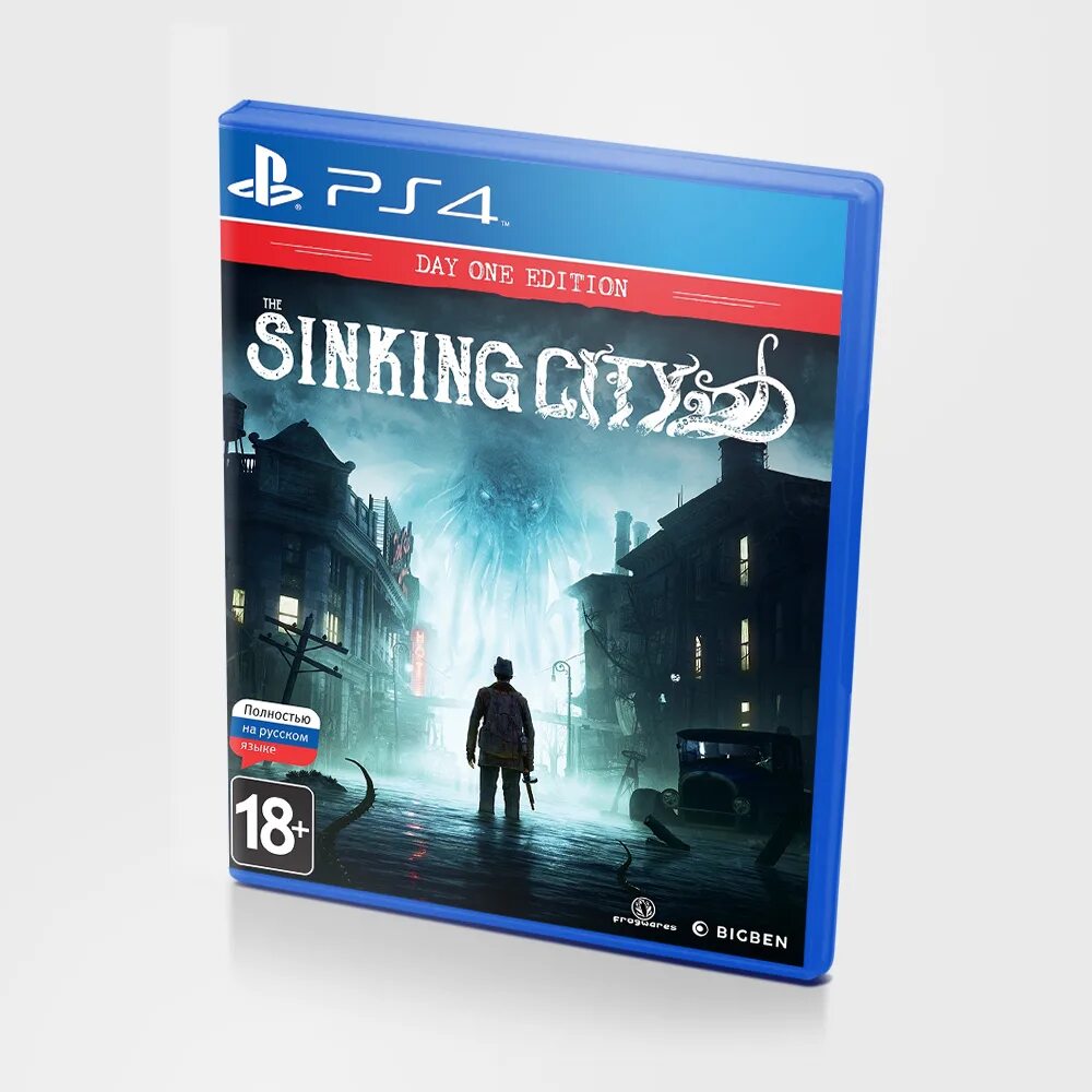 The sinking city купить. The Sinking City (ps4). Sinking City ps4 обложка. Sinking City ps4 боксарт. The Sinking City диск.