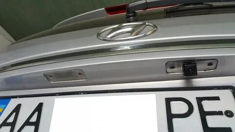 Установка задней камеры хендай