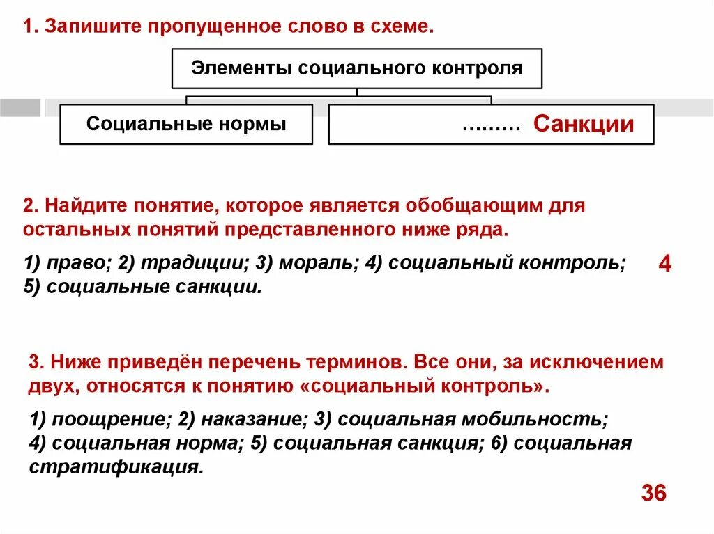 План социальный контроль общества