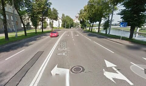 Разметка поворота