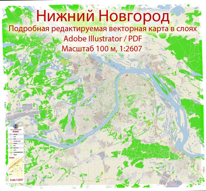 Нижний Новгород на карте. Векторная карта Нижнего Новгорода. Подробная карта Нижнего Новгорода. Нижнин й Новгород карта.