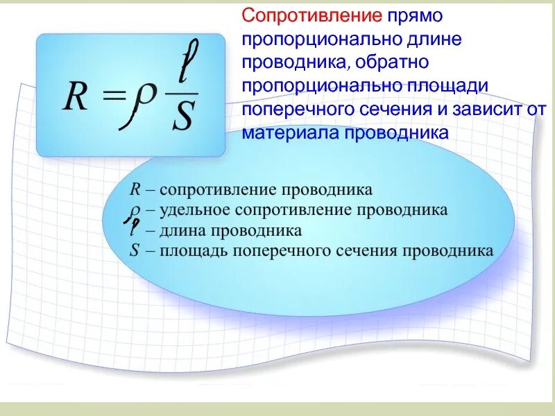 Зависимость сопротивления проводника от площади поперечного сечения. Зависимость сопротивления от длины проводника. Зависимость сопротивления от площади поперечного сечения. Формула зависимости сопротивления проводника от длины и сечения.