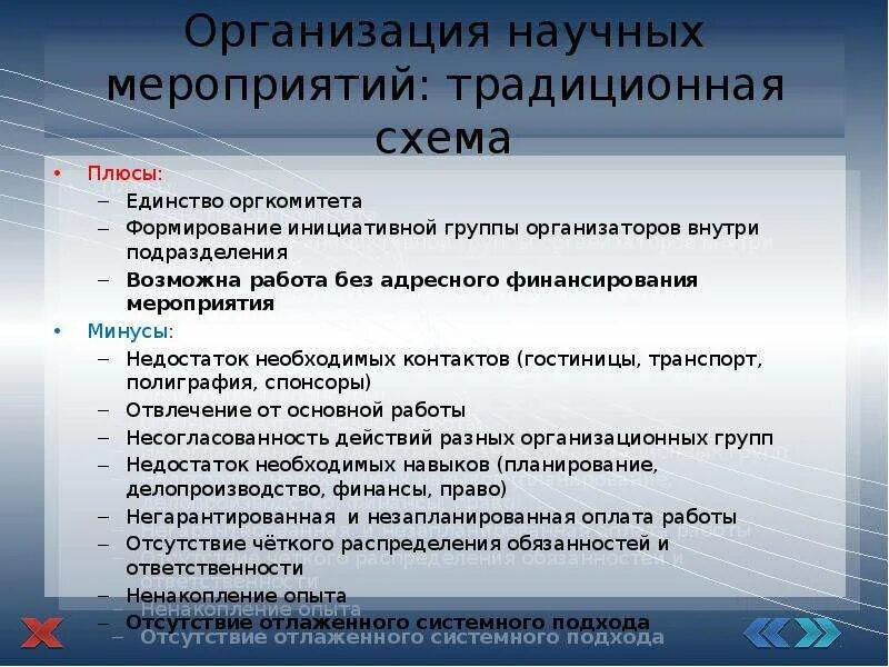 Особенности научных организаций. Организация научных мероприятий. Формы научных мероприятий. Организация проведения научных мероприятий. Виды научных мероприятий.