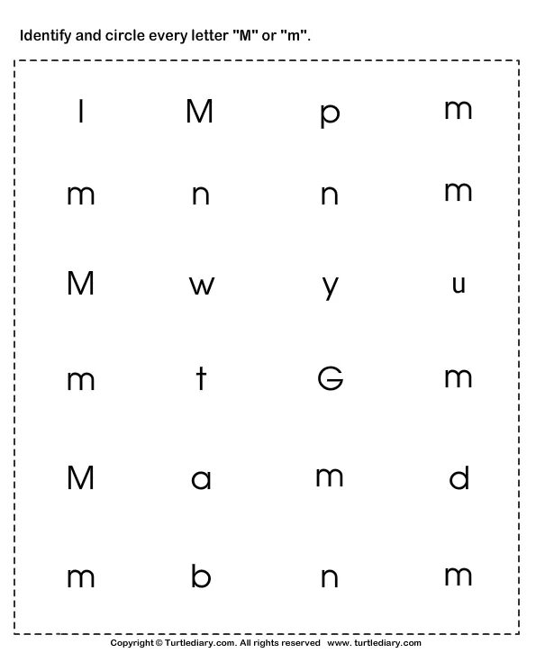 Finding m