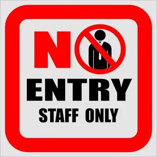 Enter only