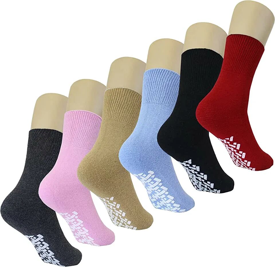 Наский. Носки Classic Socks for woman (х/б) арт.26,Bianco,m - (39-41). Носки Suna Socks. Чулочно носочные изделия женские. Нескользящие носки женские.