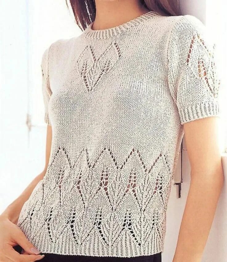 Красивый низ изделия спицами. Вязаный свитер. Ажурный край спицами. Красивые свитера женские. Красивый джемпер.