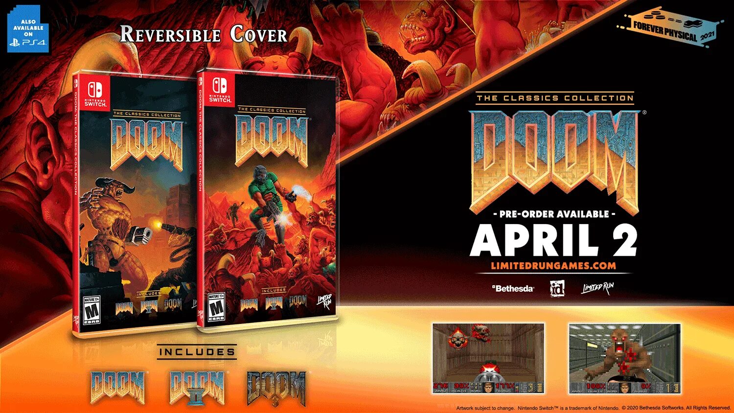 Дум коллекционное издание на Нинтендо свитч. Doom: the Classics collection (Limited Run #102) [Nintendo Switch, английская версия]. Doom Classic collection Special Edition Switch. Classic games collection