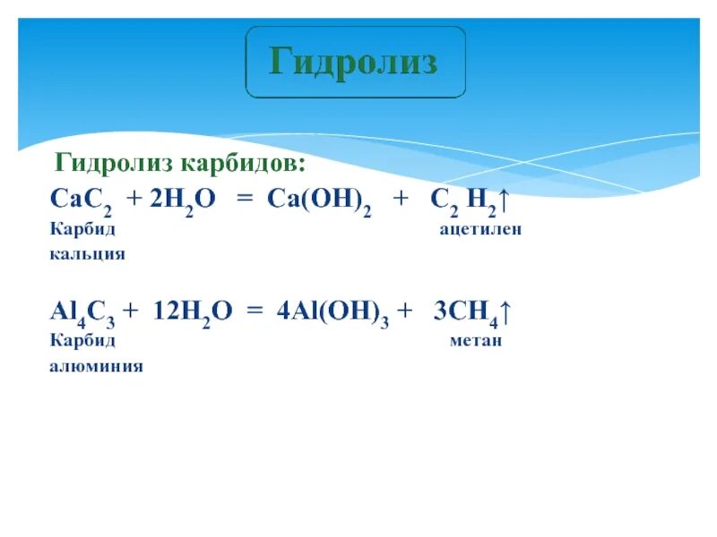 Гидролизе карбида кальция cac2,. Гидролиз карбида алюминия. Кислотный гидролиз карбида кальция. Гидролиз технического карбида кальция. Метан h2o реакция