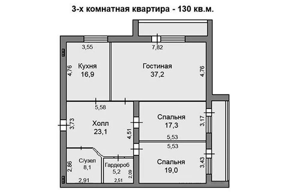 3-к квартира, 63 м2, 5/5 эт. в Красноармейске