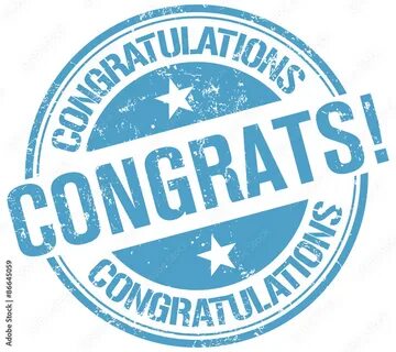 Congratulations don