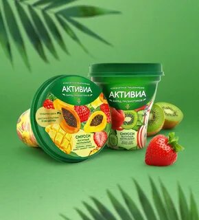 Реклама йогурта