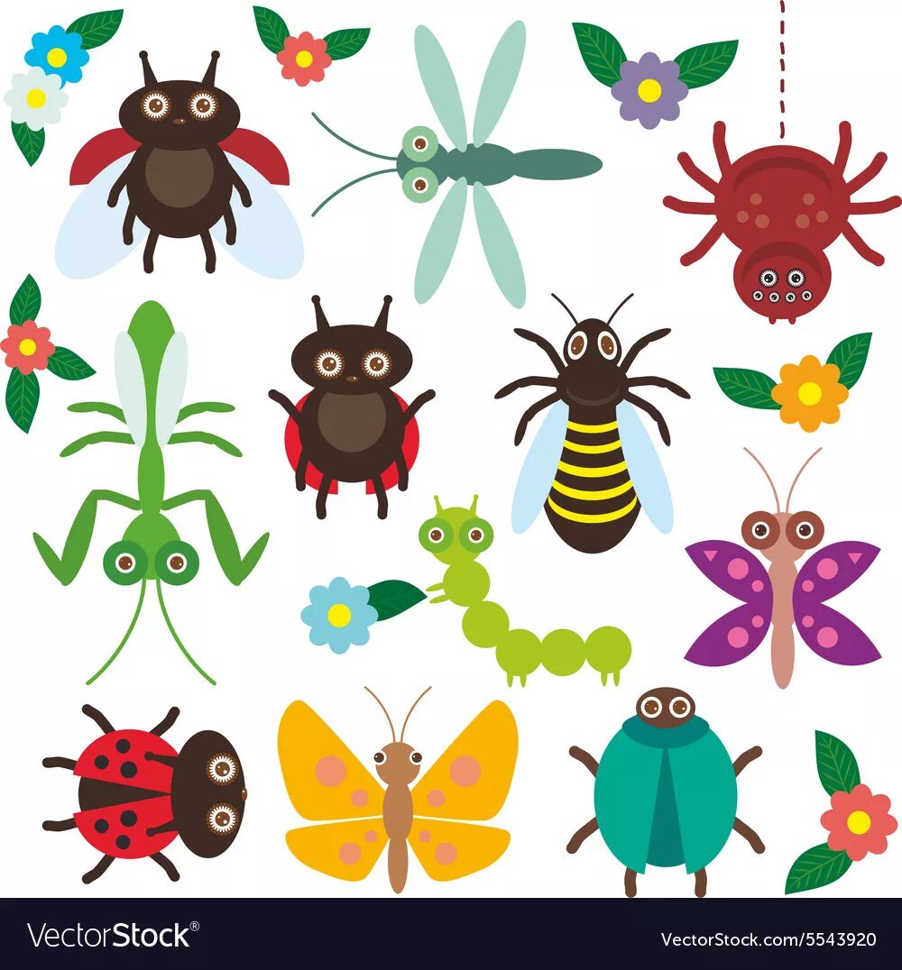 Разноцветные жуки и бабочки. Насекомые для вырезания для детей. Насекомые вырезать цветные. Аппликация Веселые насекомые. Жучки и бабочки для детей.