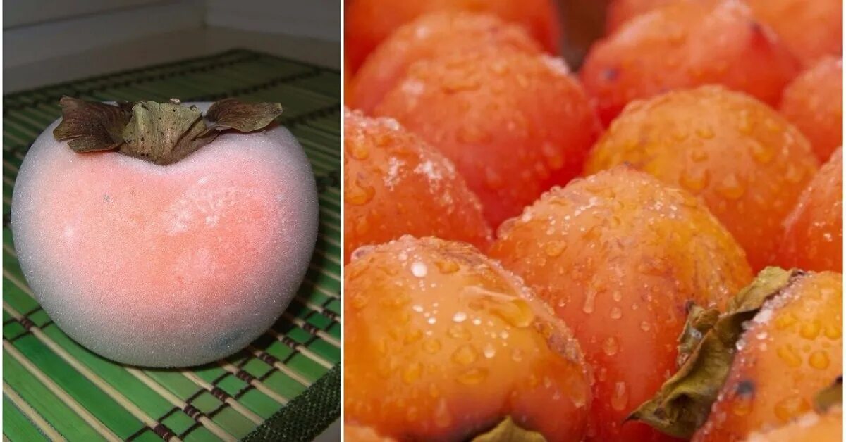 Замораживают ли хурму