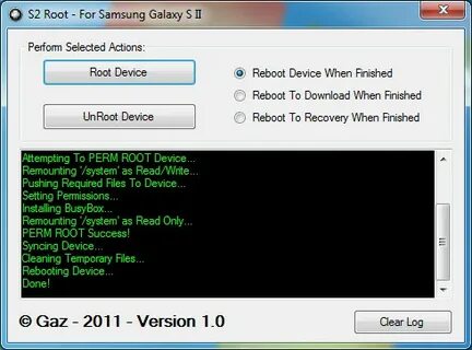 Root programs