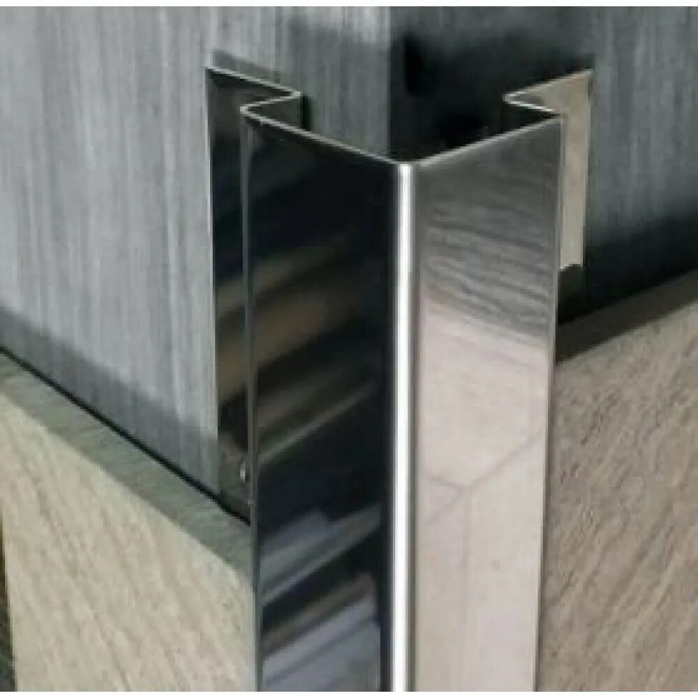 Угол из нержавеющей стали. Угол из нержавеющей стали. 2 мм 2 м цвет серебро. Профиль из нержавеющей стали полированный пу 20-1нсп. Профиль угловой сталь полированная 10х20.