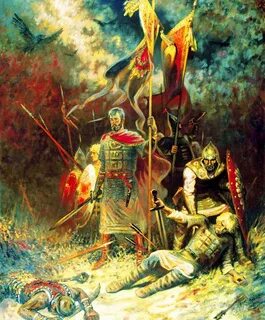 Картина русский воин