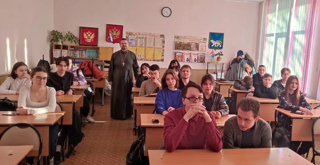 Беседы с учащимися 11 класса