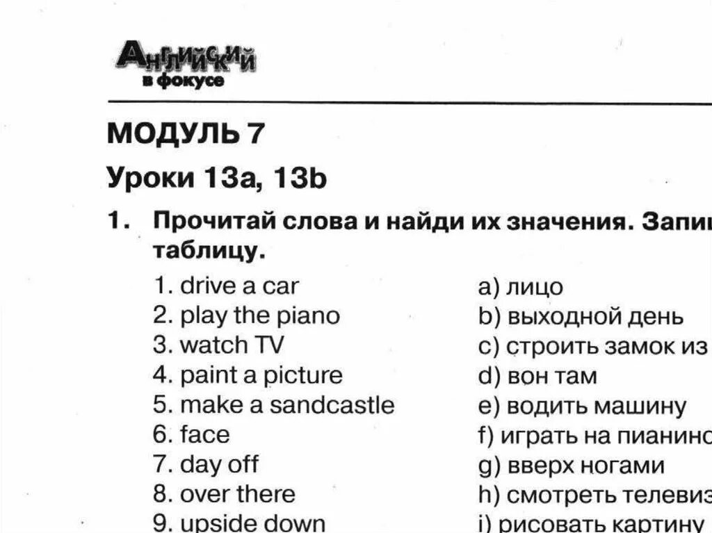 Английский в фокусе модуль 7. Модуль 7 уроки 13a 13b. Урок по английскому языку 8 класс Module. Модули в английском языке. Английский в фокусе модуль 9