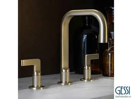Brushed brass pvd