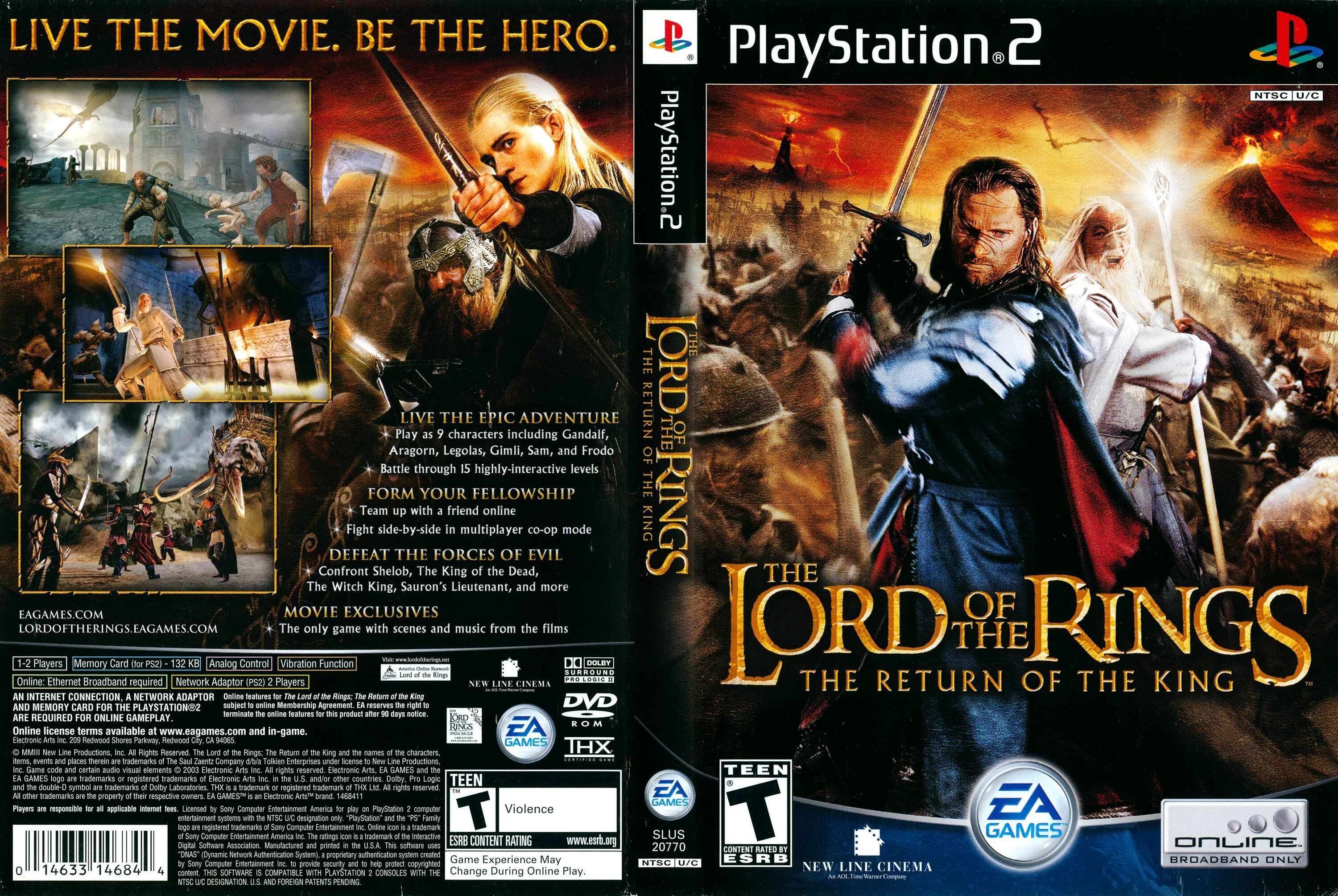 The Return of the King (2003) игра. Властелин колец трейнер