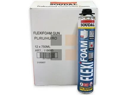 Пена монтажная soudal flexifoam