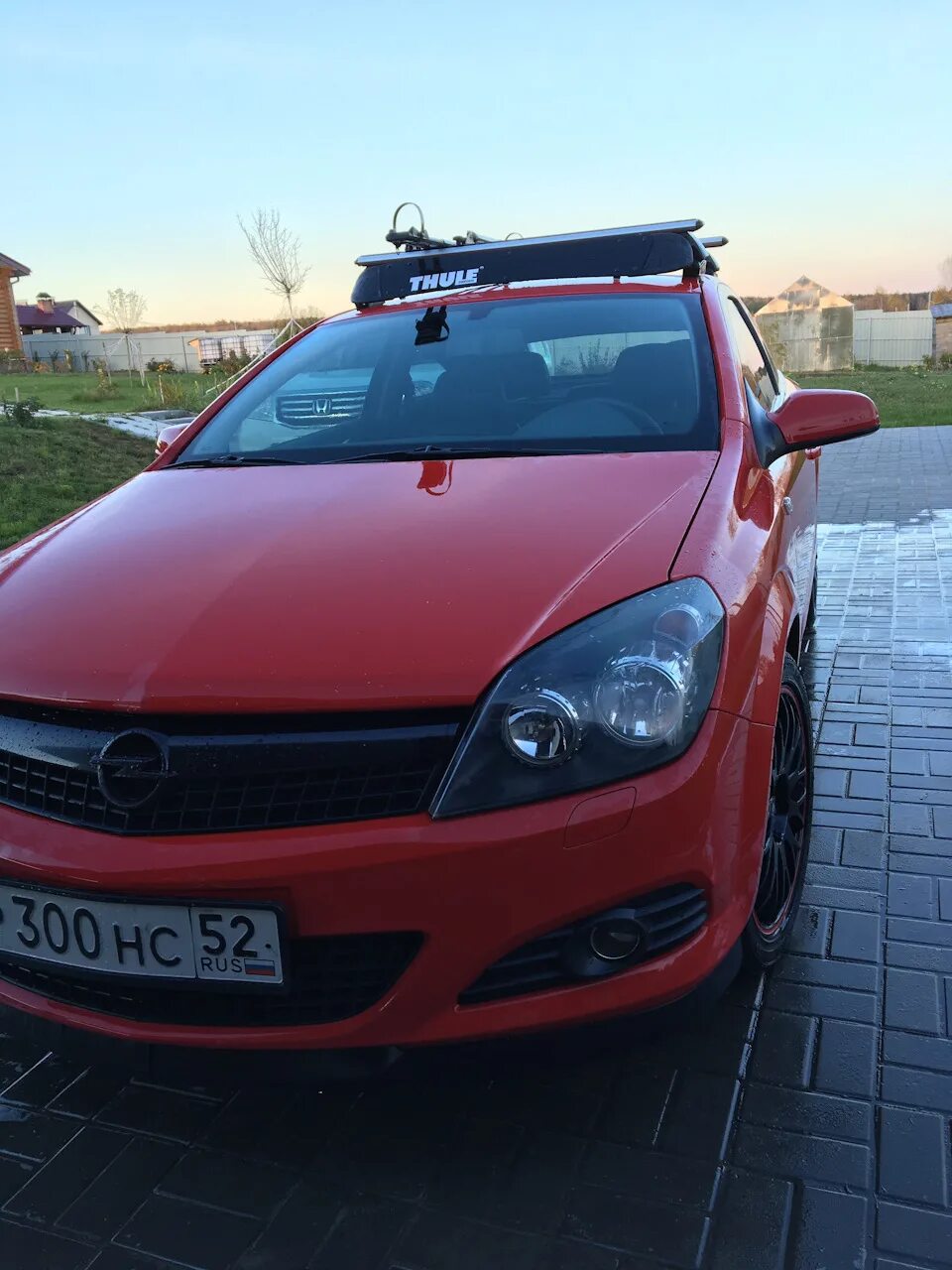 Багажник крыша opel. Рейлинги Opel Astra h GTC. Opel Astra h GTC С Thule. Astra h фейринг.