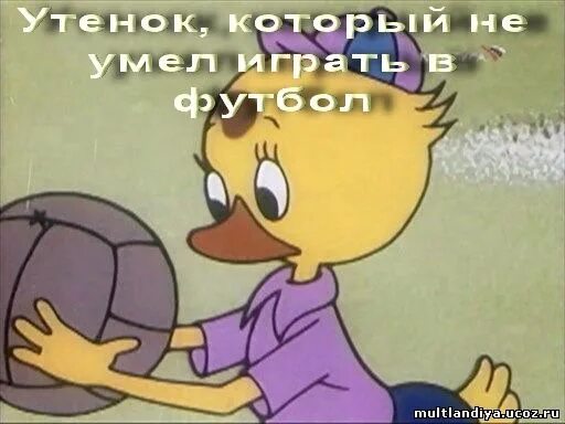 Утенок который играл в футбол. Утёнок который не умел играть в футбол. Утёнок который играл на трубе.