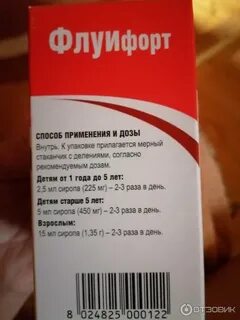 Флуифорт от какого кашля