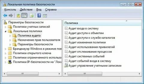 Аудит пользователей